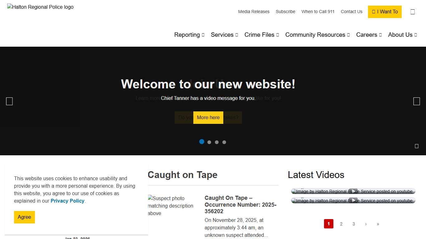 Home Halton Regional Police Service